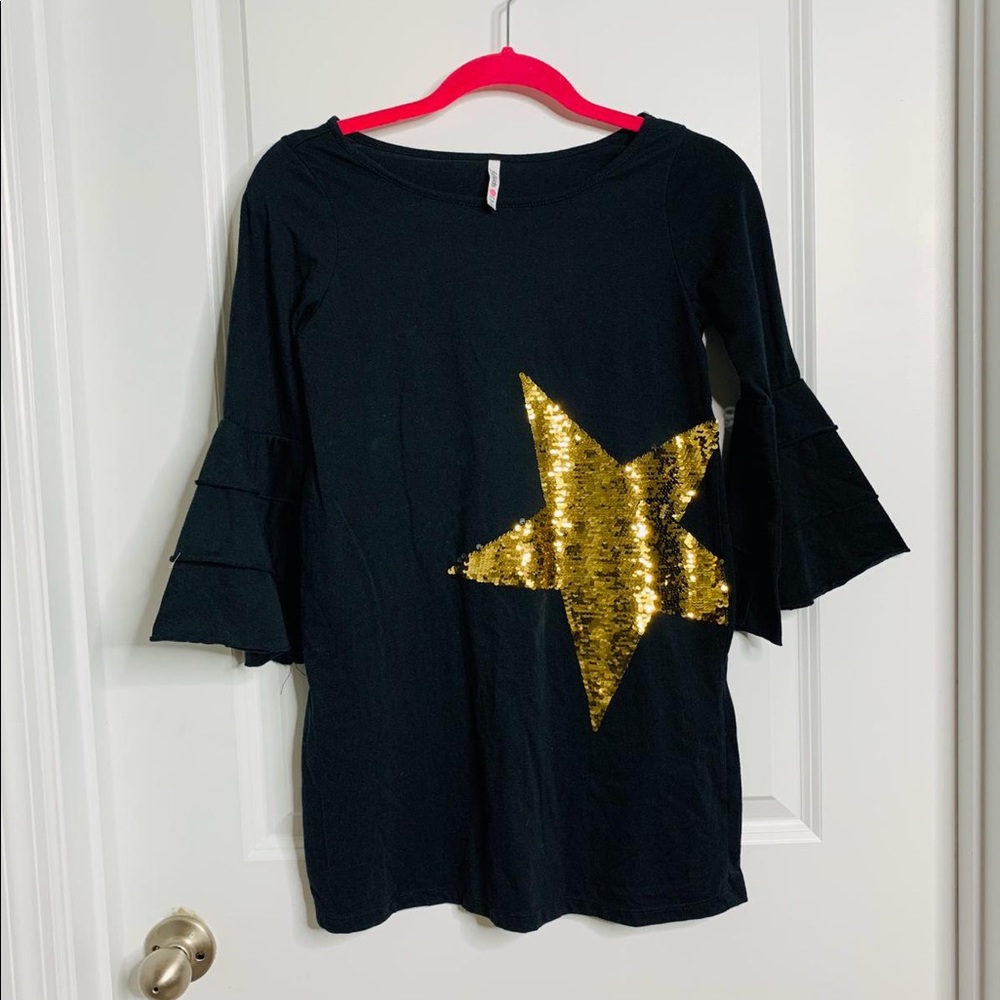 FabKids sequins star dress